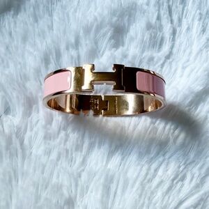 Hermes H Clip Bracelet